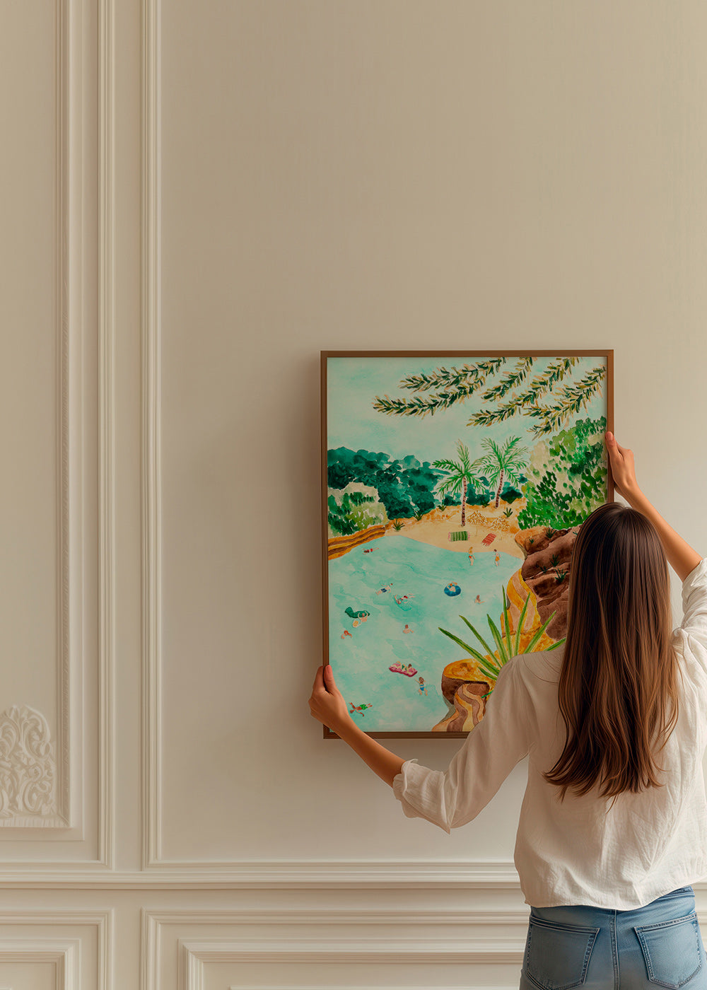 Cuadro de paisaje Cala Mallorquina – Product3