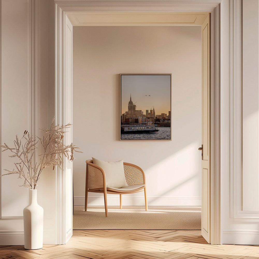Cuadro de ciudades con skyline de Manhattan – Canvas1
