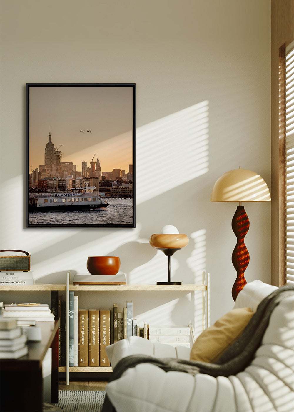 Cuadro de ciudades con skyline de Manhattan – Canvas2