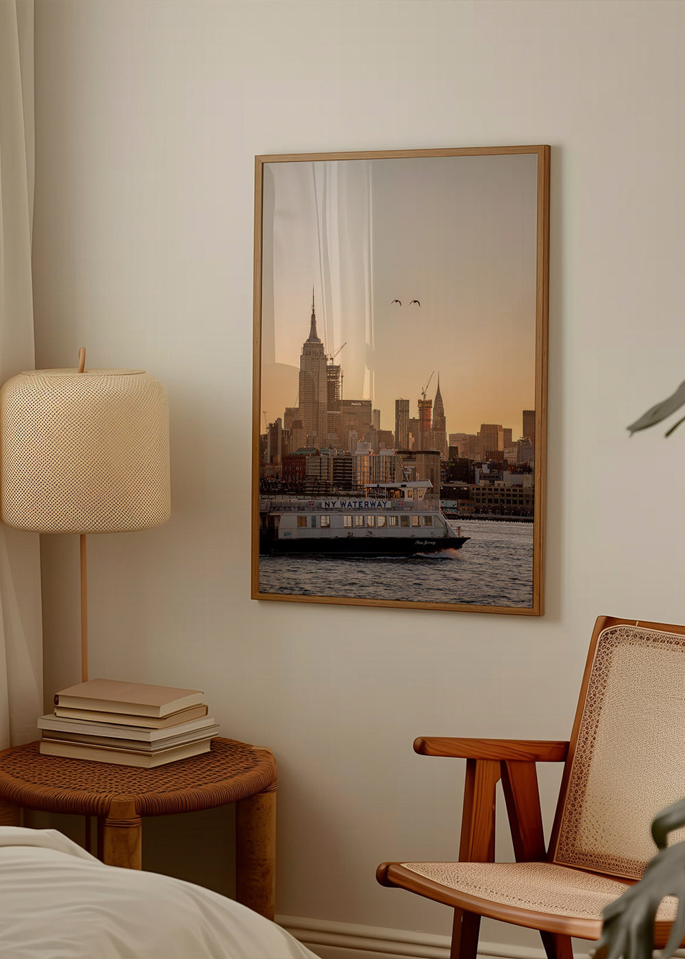 Cuadro de ciudades con skyline de Manhattan – Product2
