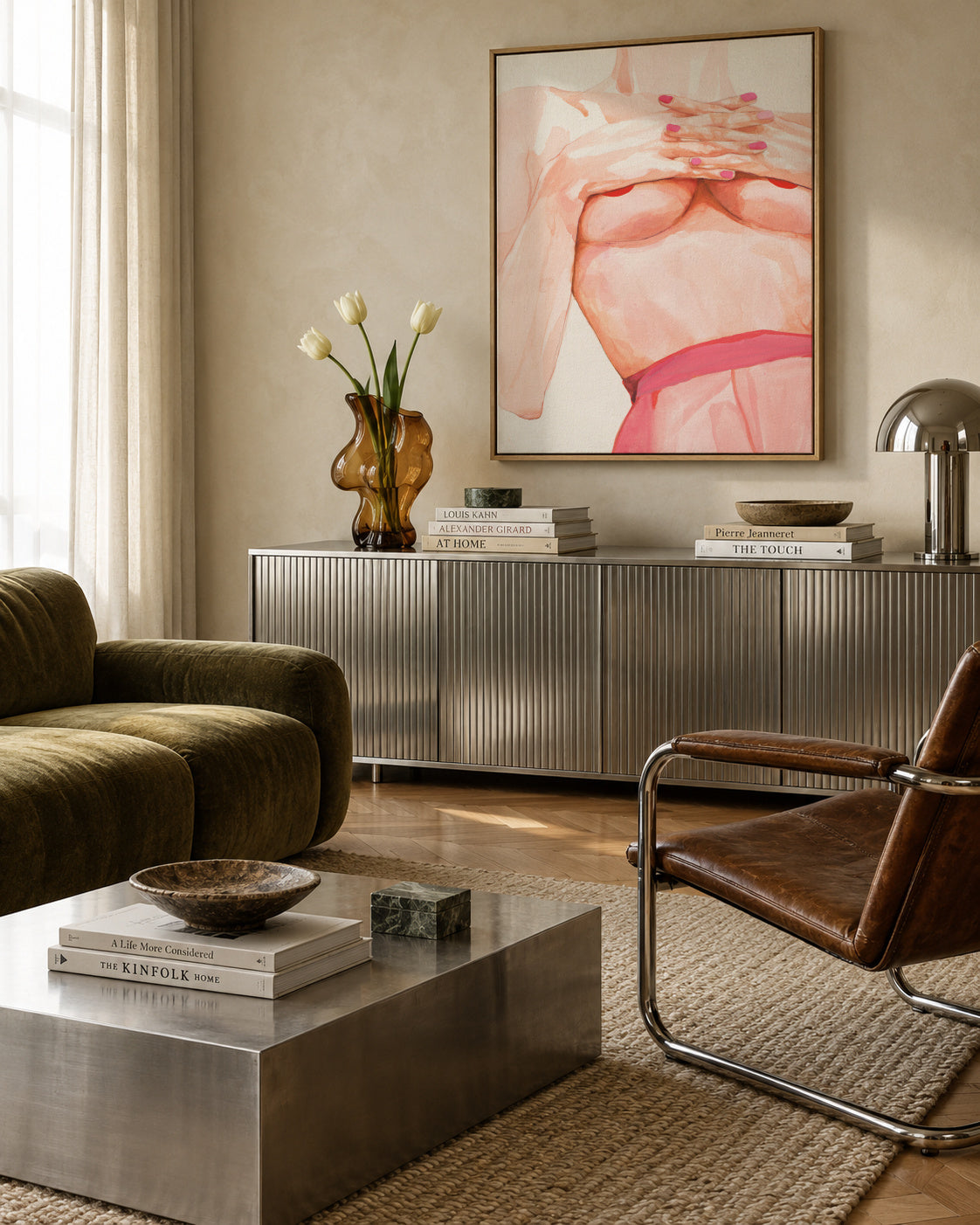 For myself - Framed canvas in an interior