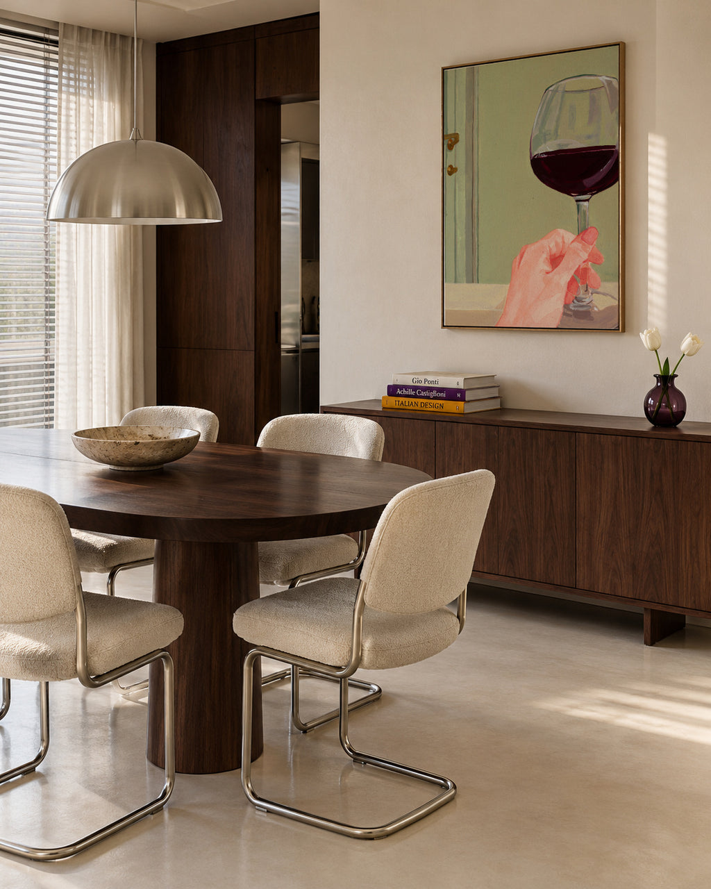 Quality time - Framed canvas in an interior