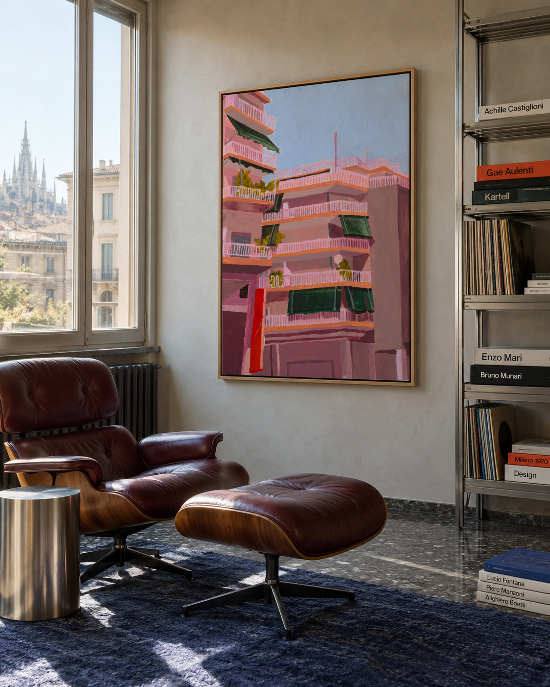 Memories - Framed canvas in an interior