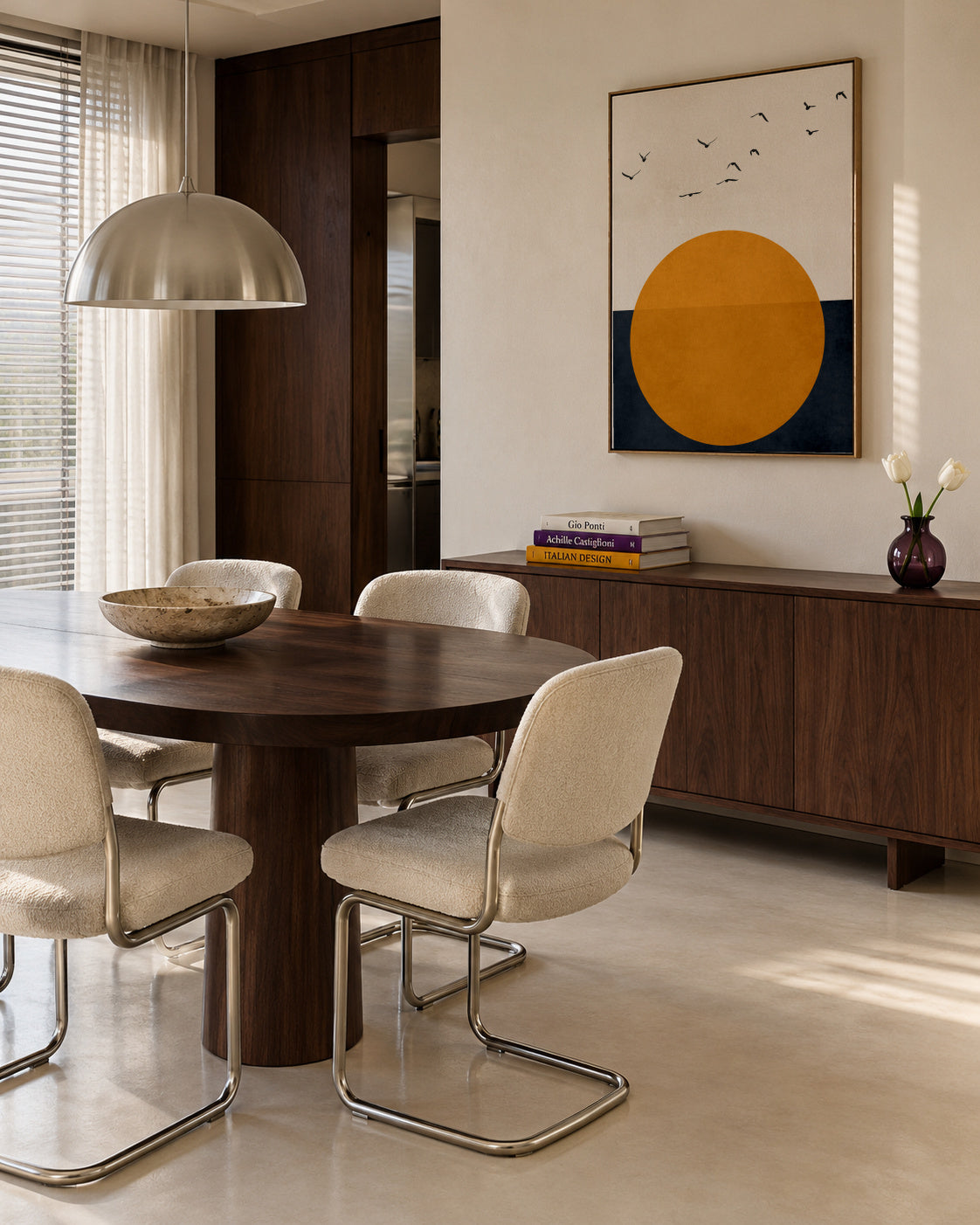 Melody Of Life - Framed canvas in an interior