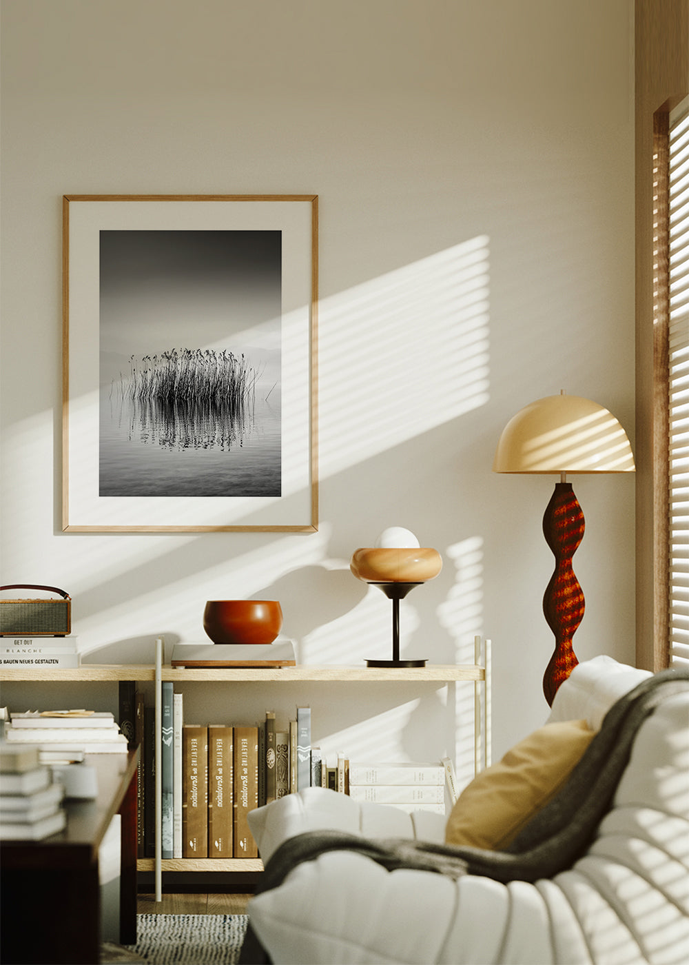 Black and White Silence