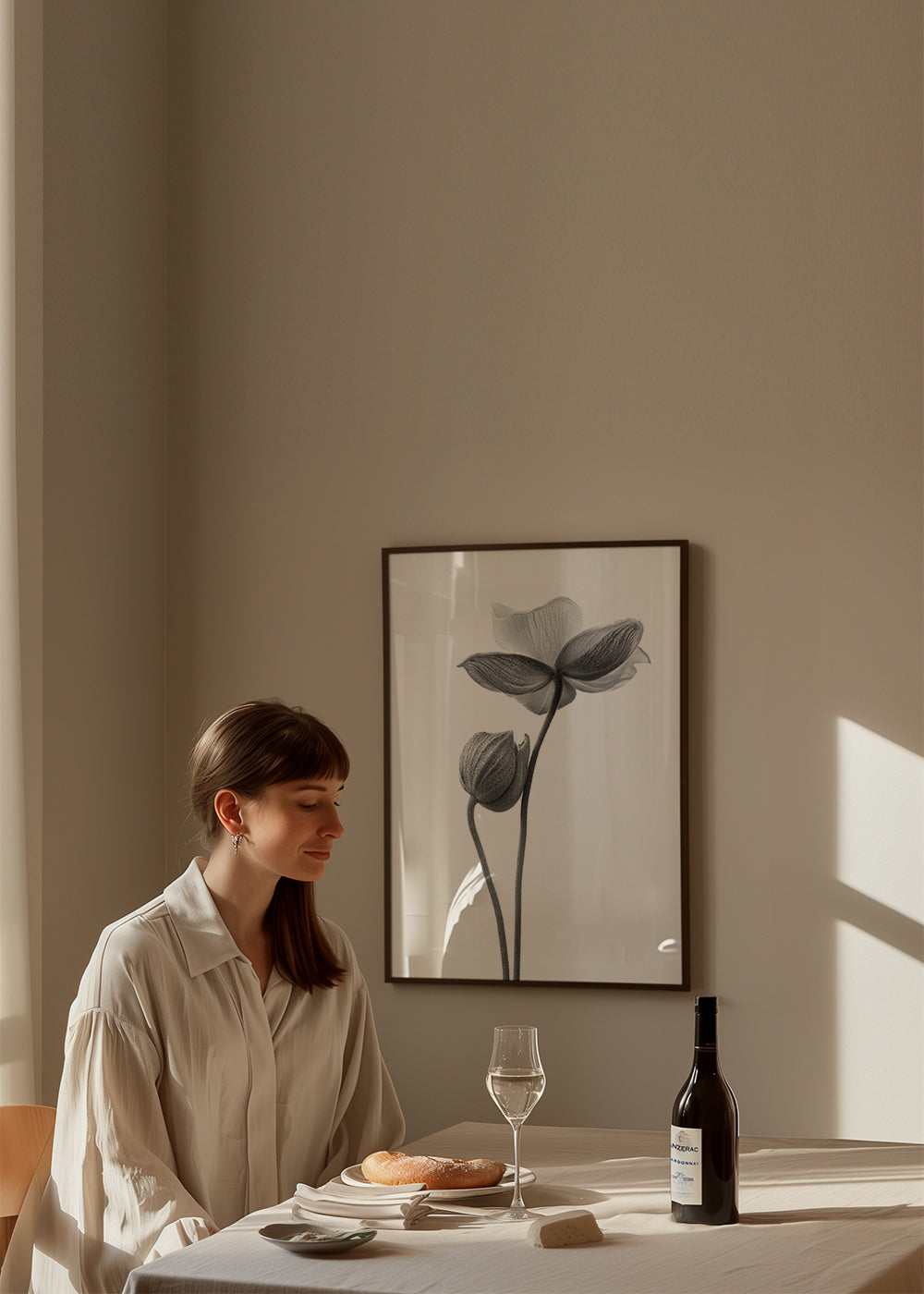 A little touch  monochrome - Lotte Grønkjær