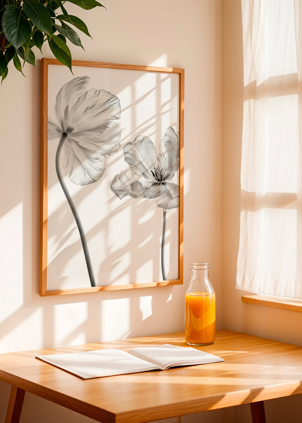 Same tulip  front and backview - Lotte Grønkjær