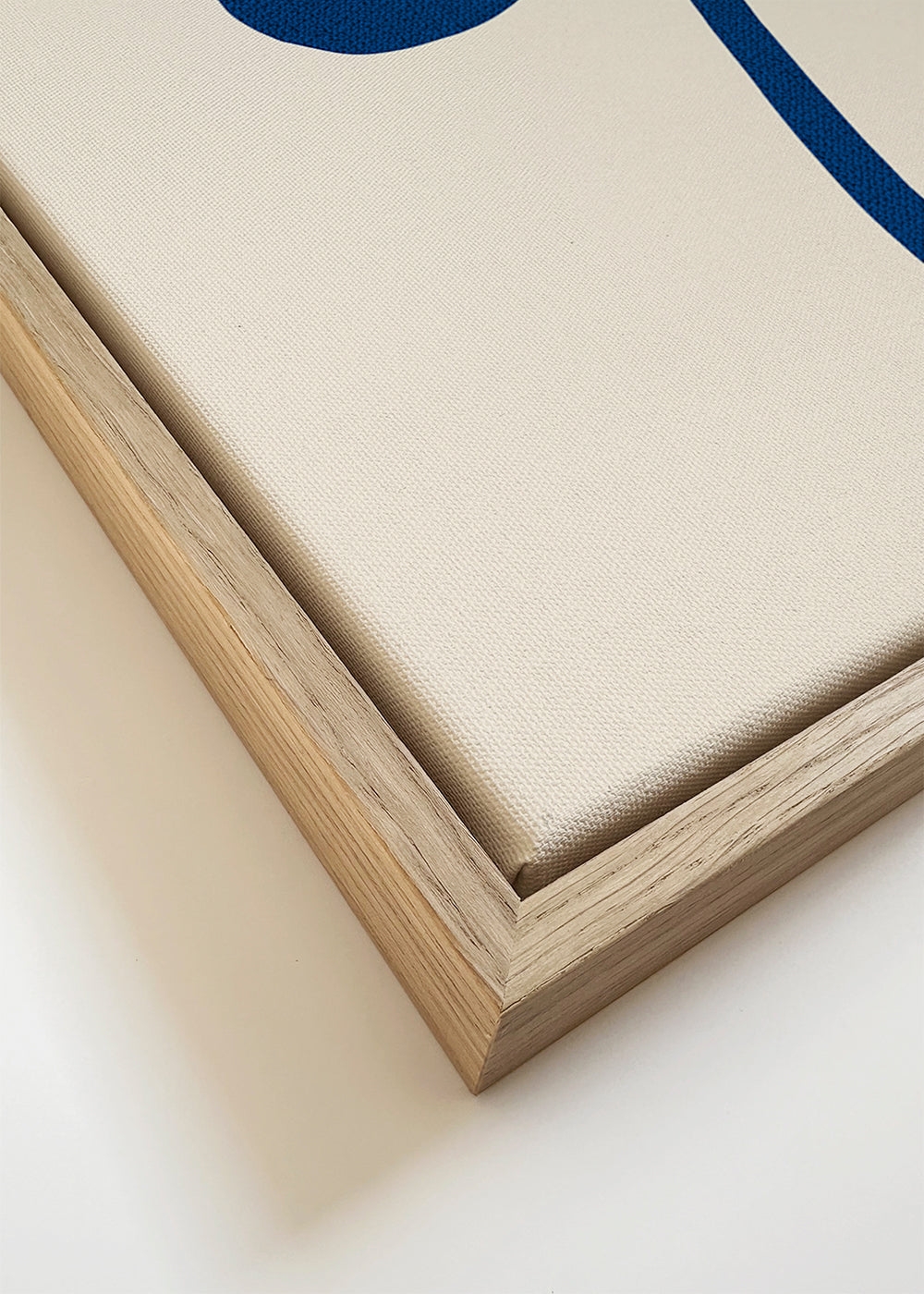 Monstera Canvas Blue