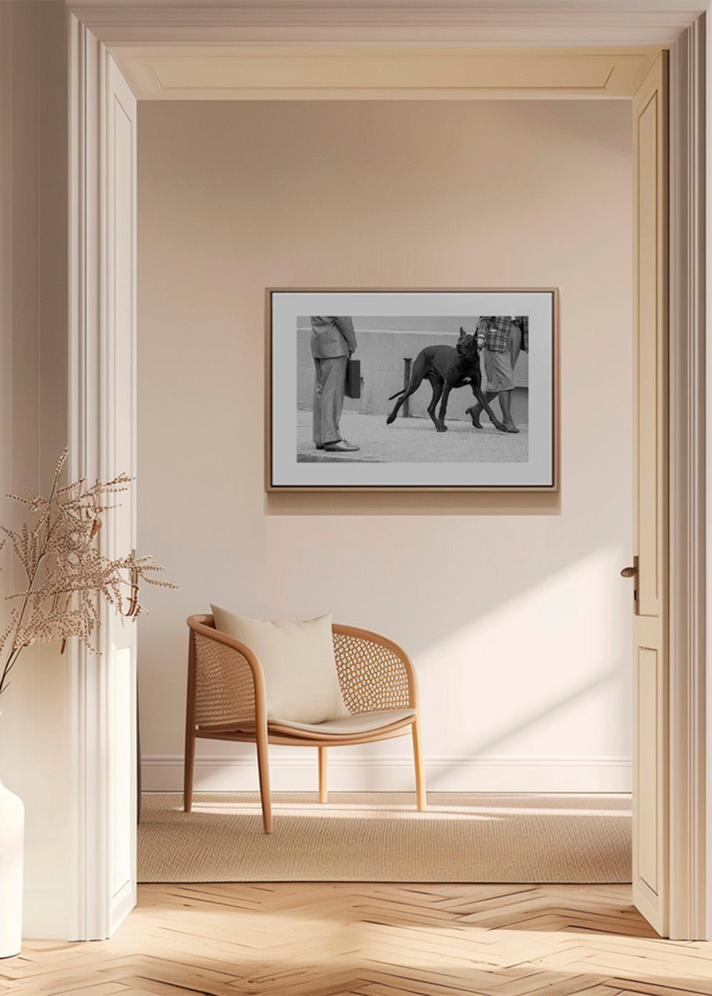 Great dane bodyguard