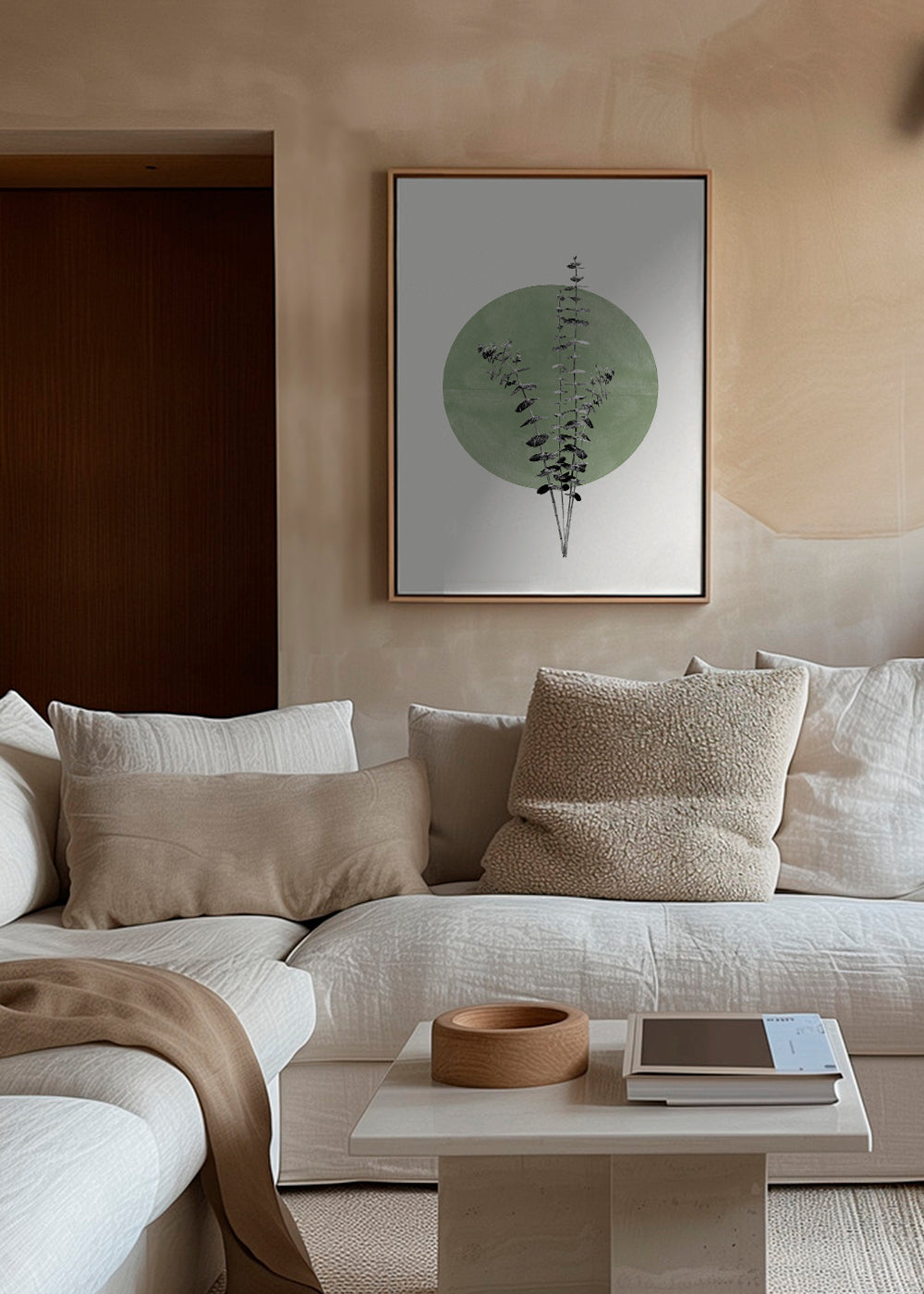 Eucalyptus and Green Moon