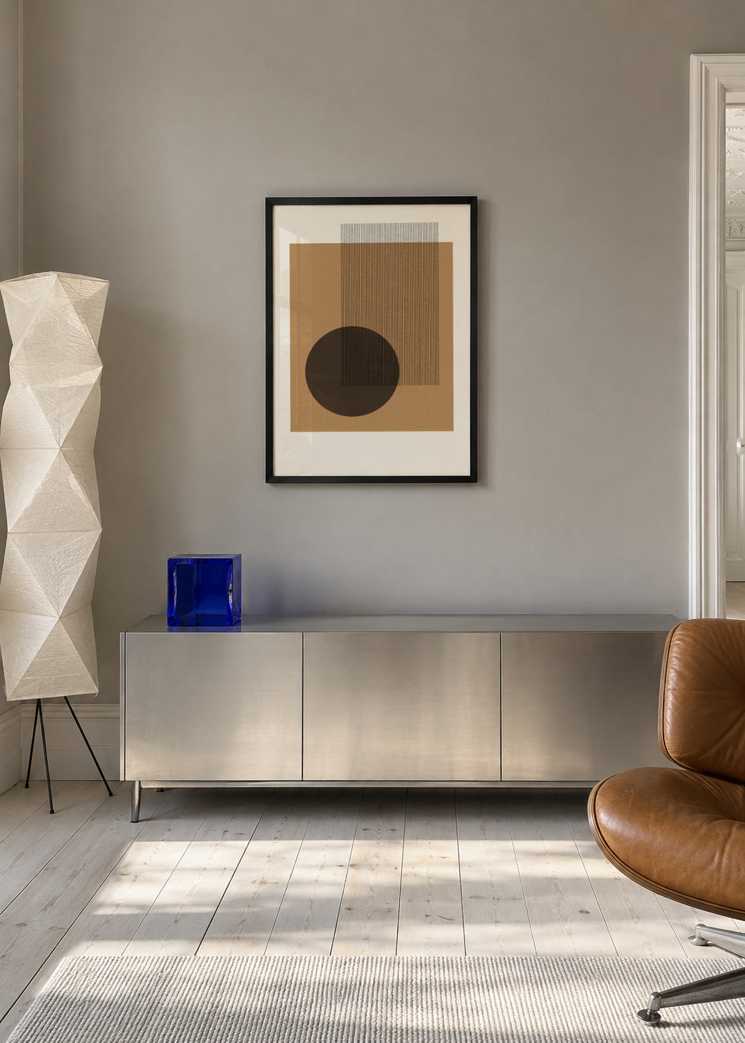 Composition II - Framed poster in an interior