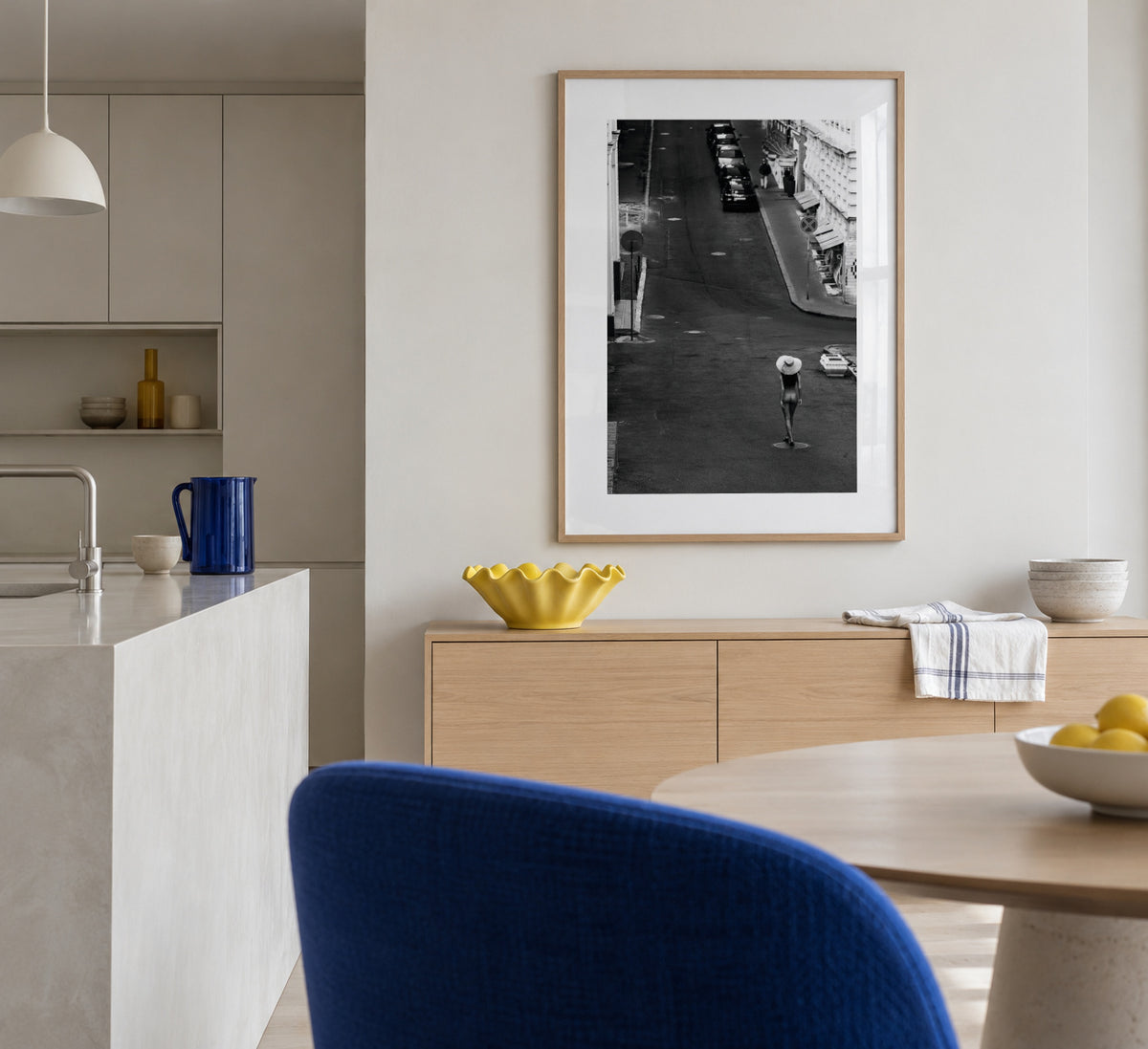 Freedom to Express - Framed poster in an interior