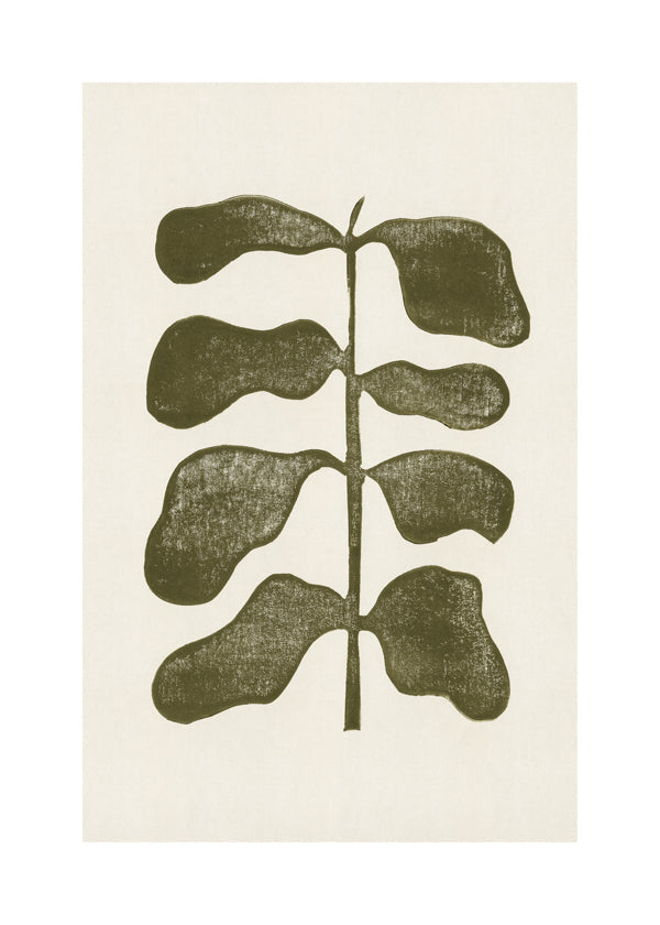 Linocut Plant