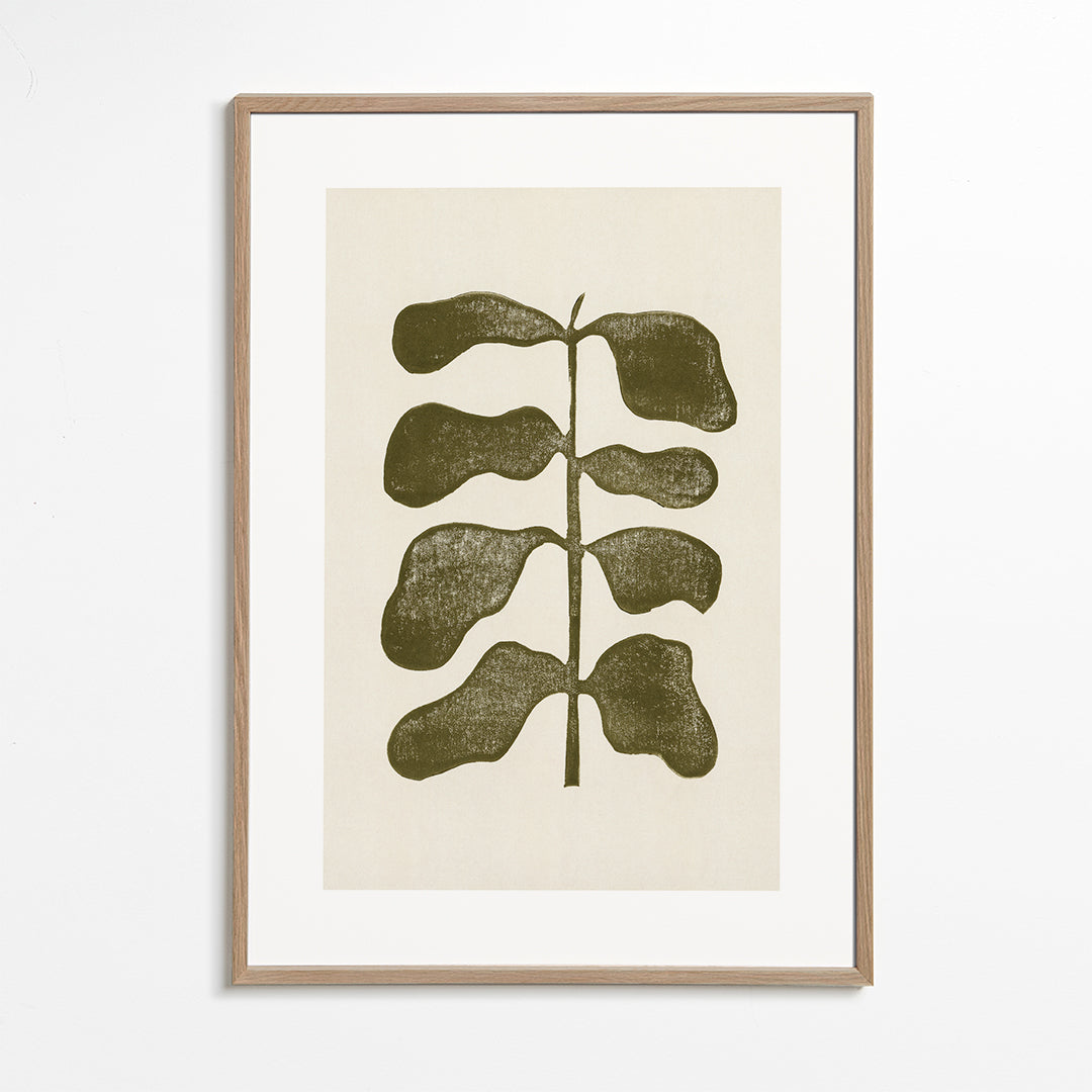 Linocut Plant
