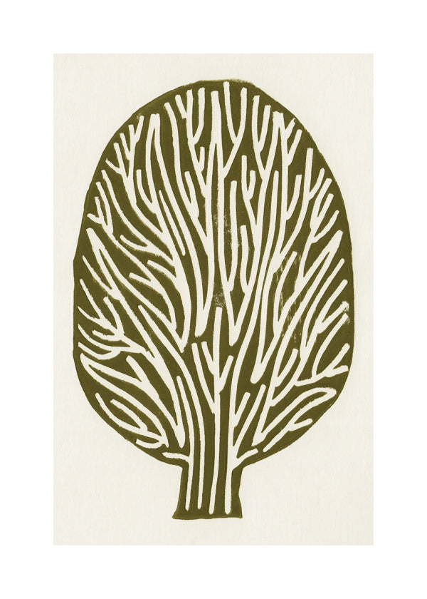 Linocut Tree