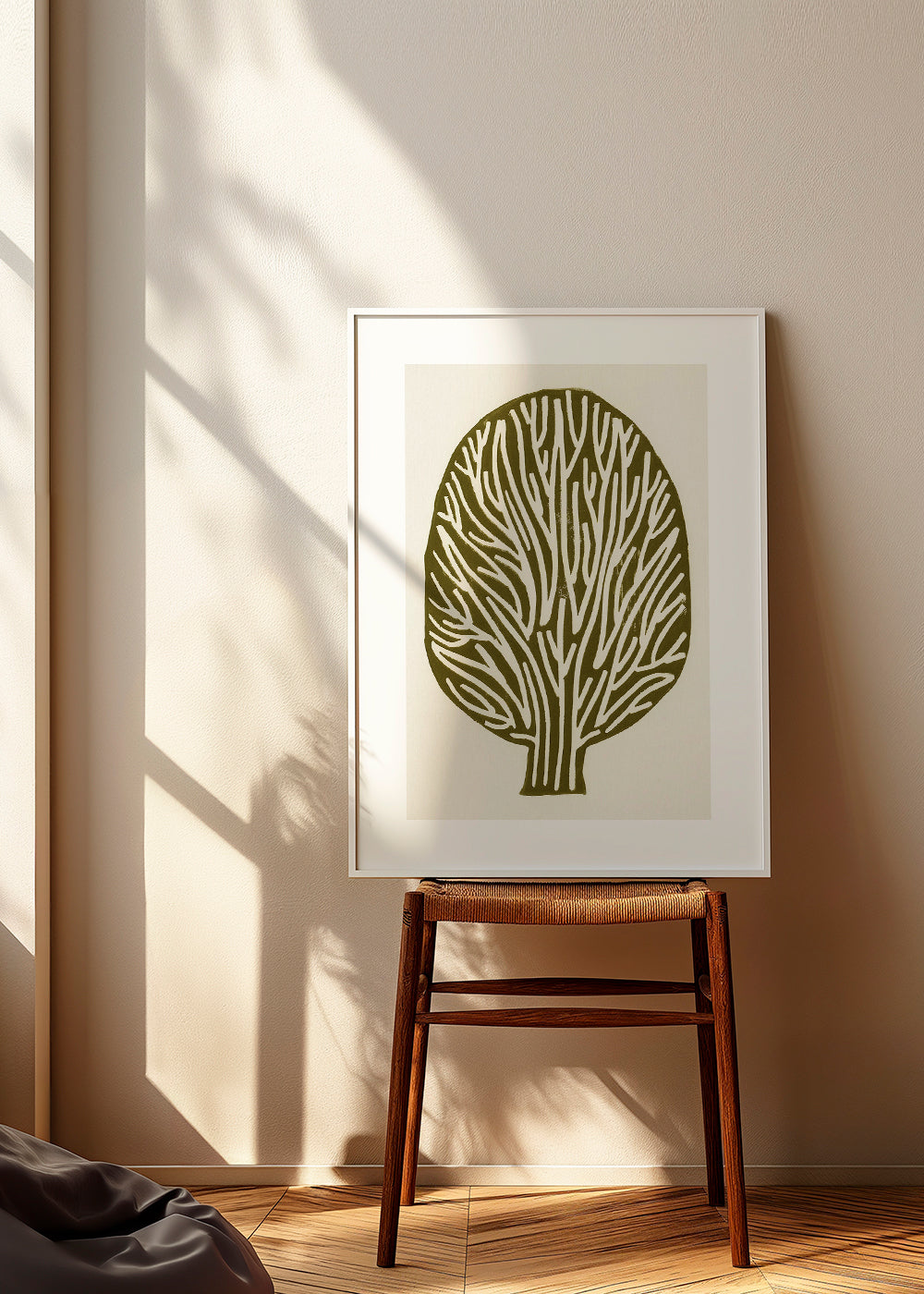 Linocut Tree