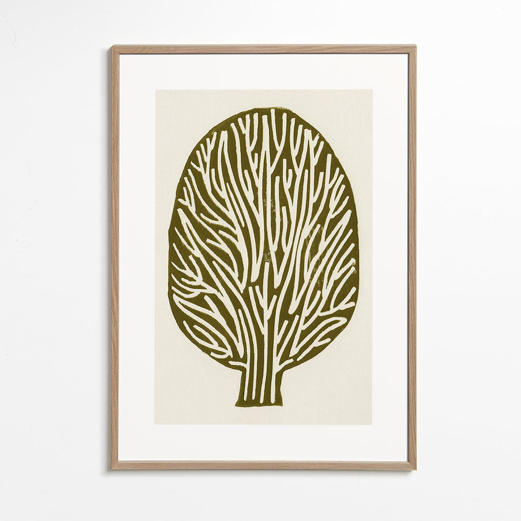 Linocut Tree