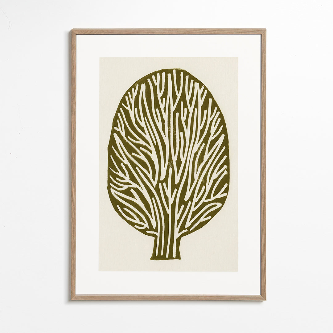 Linocut Tree