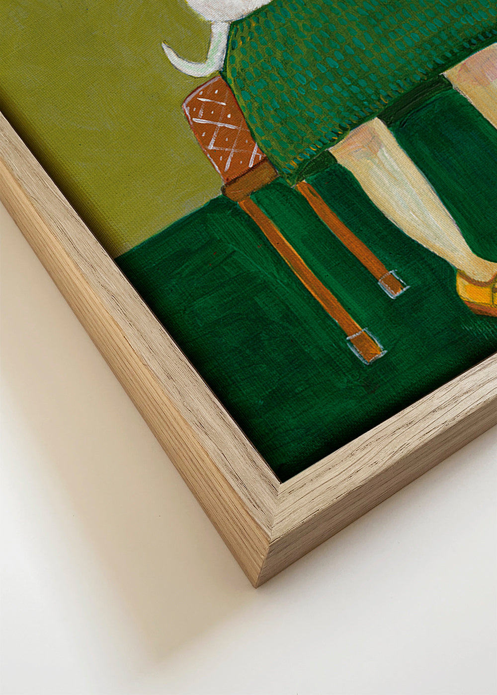 Vintage Lady with her white dog