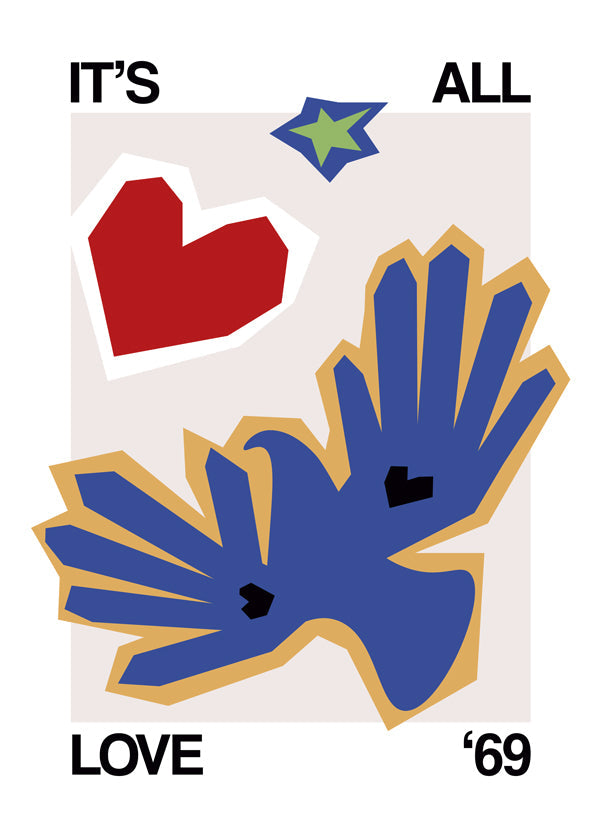 It's All Love '69 Bird Blue