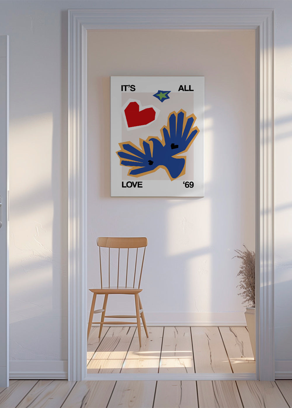 It's All Love '69 Bird Blue