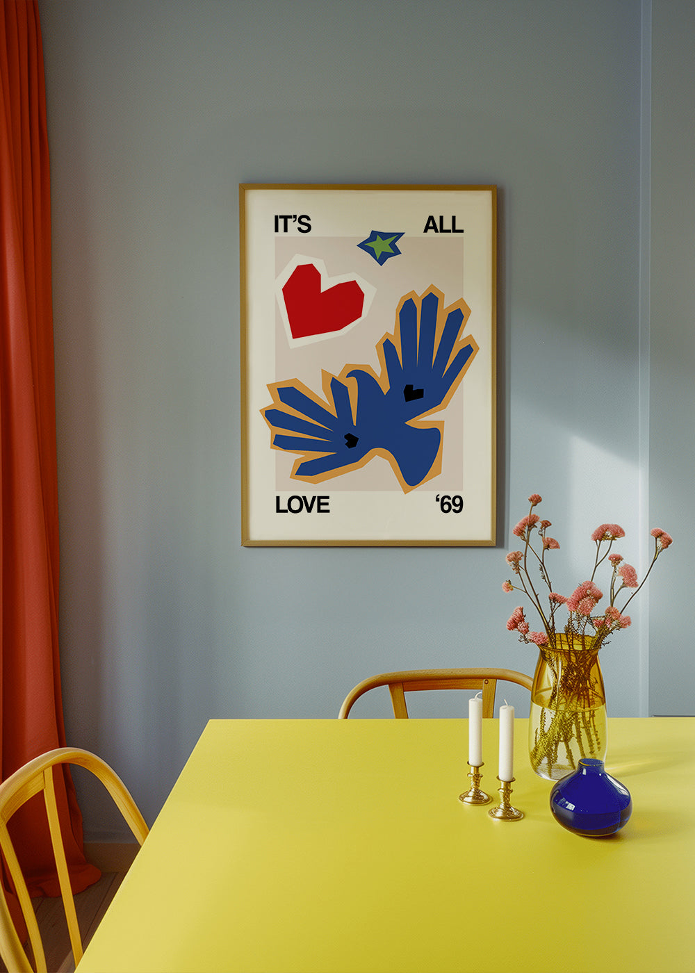 It's All Love '69 Bird Blue