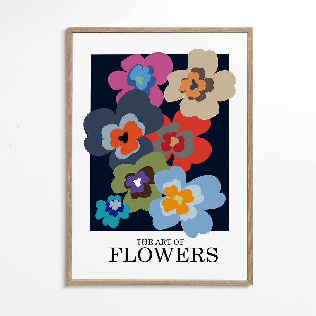 The Art Of Flowers Blue - Frances Collett