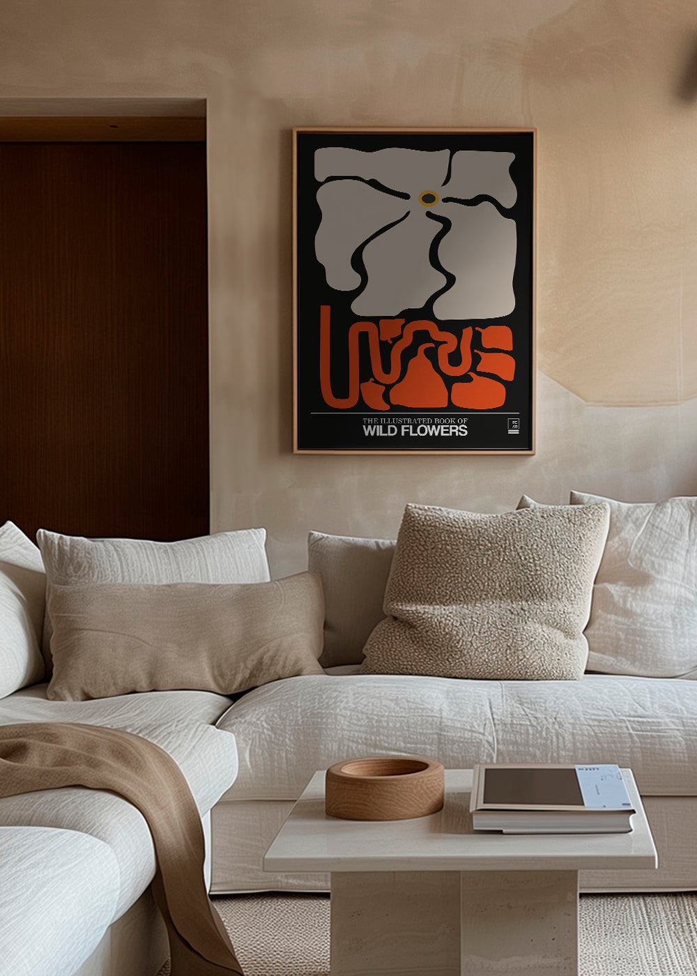 The Illustrated Book Of Wild Flowers Vol.1 Grey