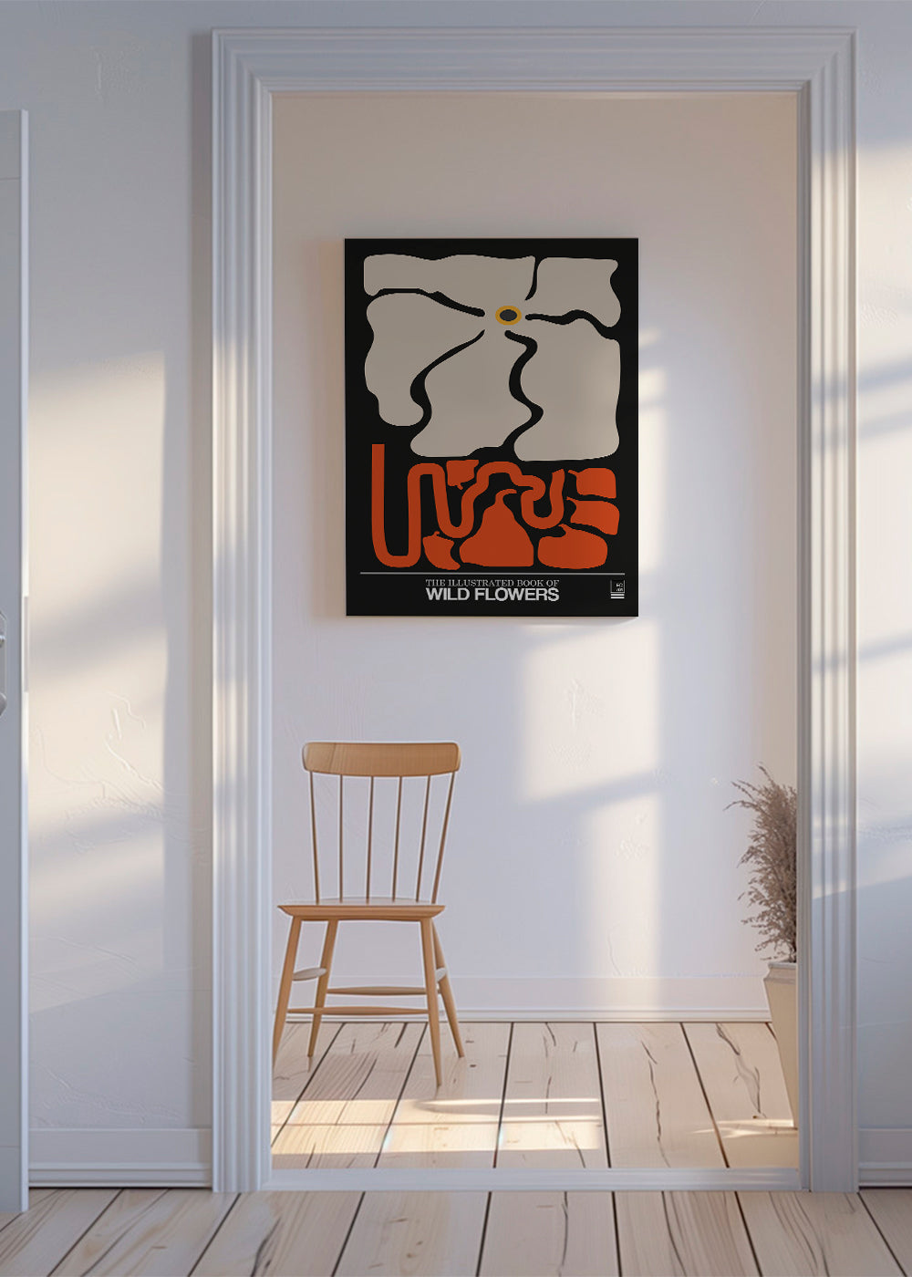 The Illustrated Book Of Wild Flowers Vol.1 Grey