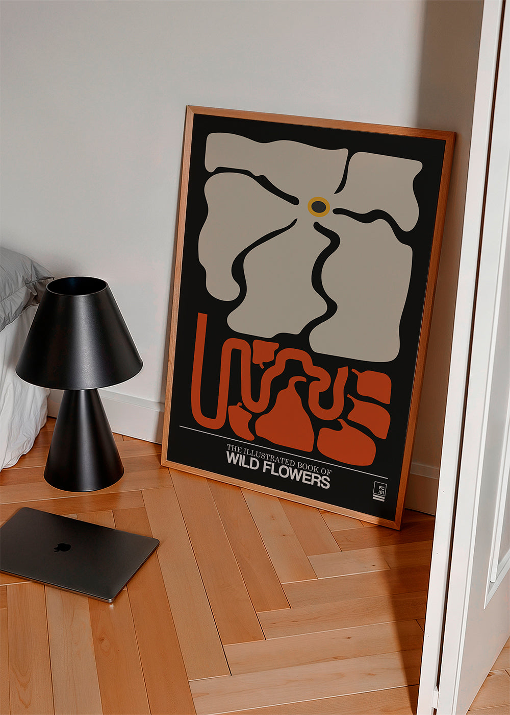 The Illustrated Book Of Wild Flowers Vol.1 Grey