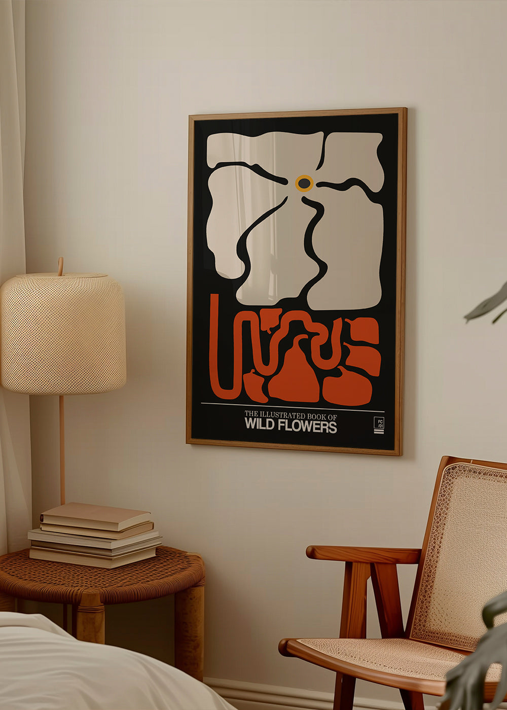 The Illustrated Book Of Wild Flowers Vol.1 Grey