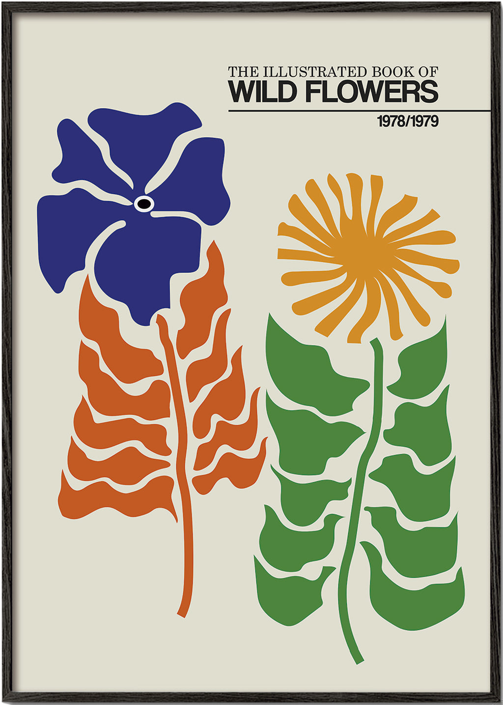 The Illustrated Book Of Wild Flowers Vol.2 Greige