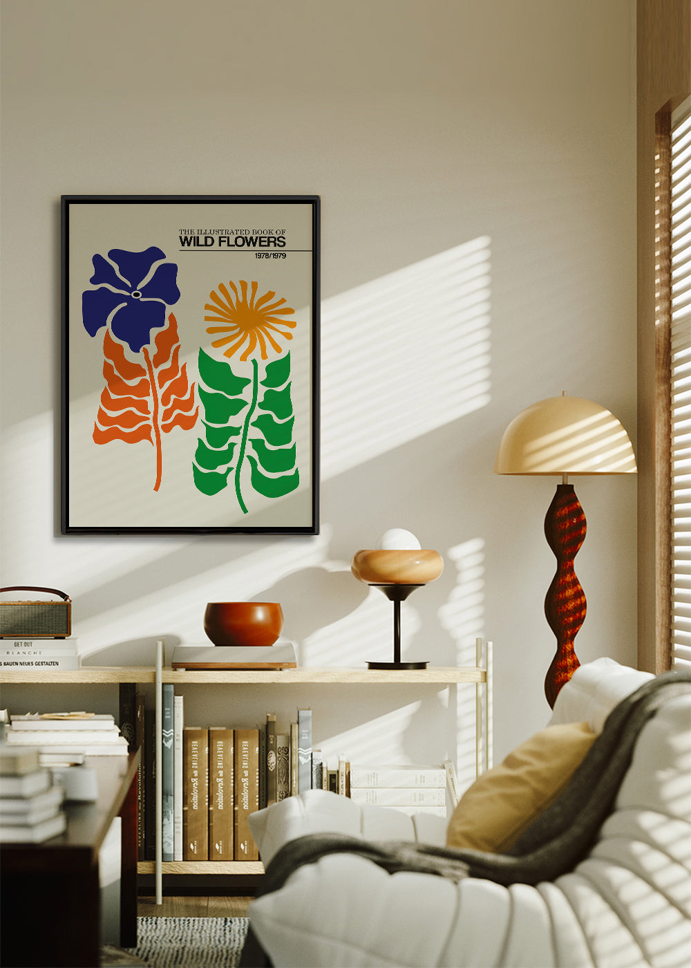 The Illustrated Book Of Wild Flowers Vol.2 Greige