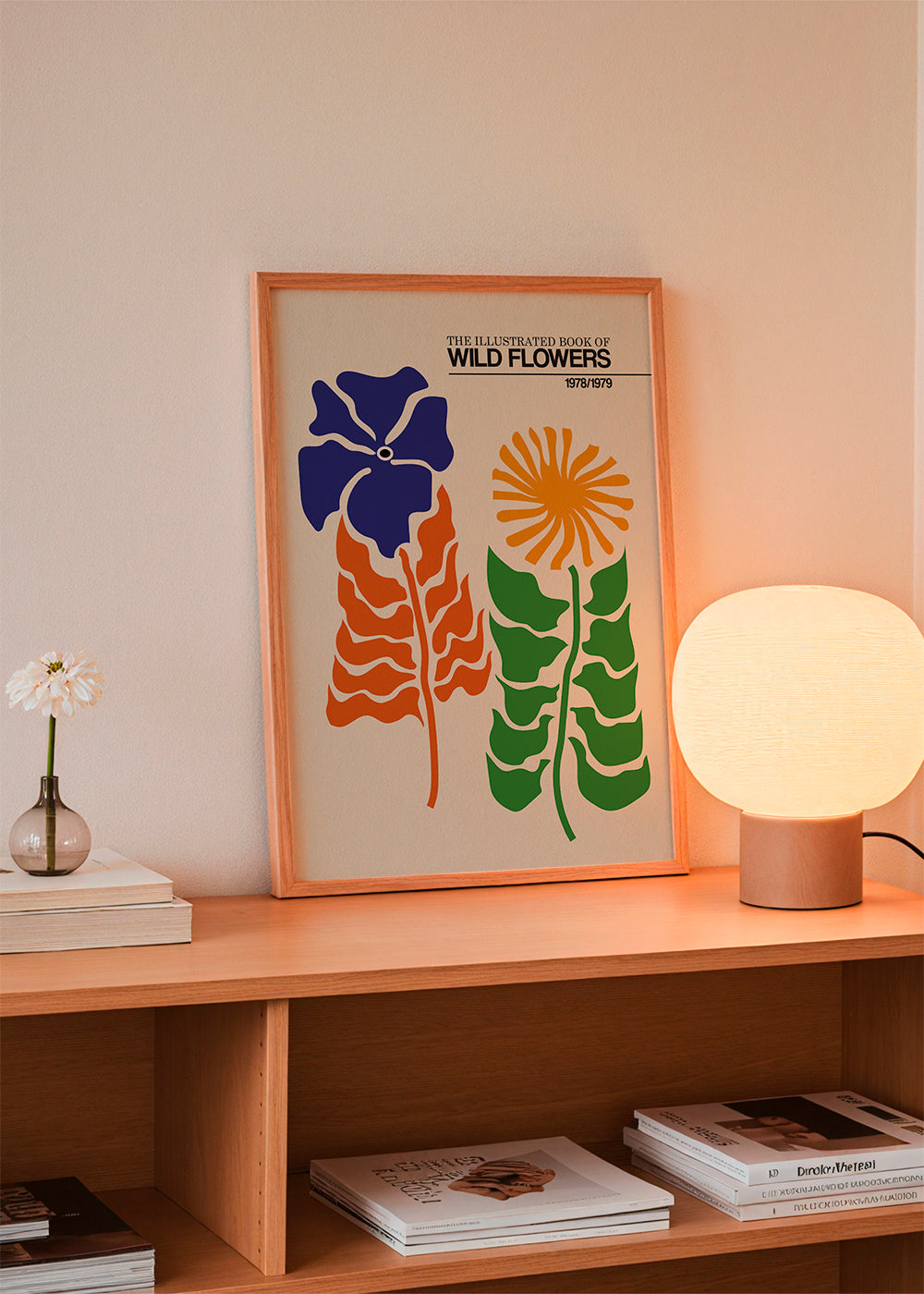 The Illustrated Book Of Wild Flowers Vol.2 Greige