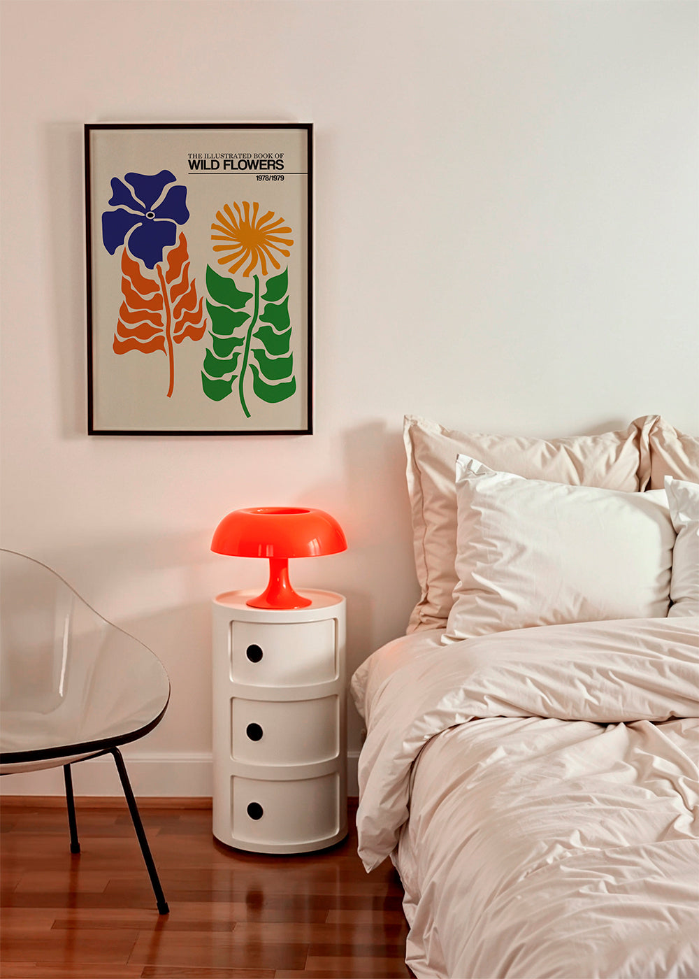 The Illustrated Book Of Wild Flowers Vol.2 Greige