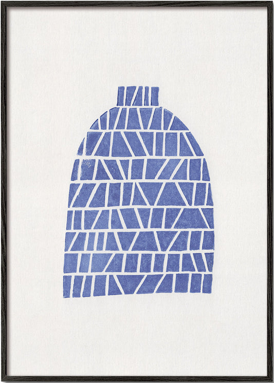 Linocut Vase #5 - Alisa Galitsyna