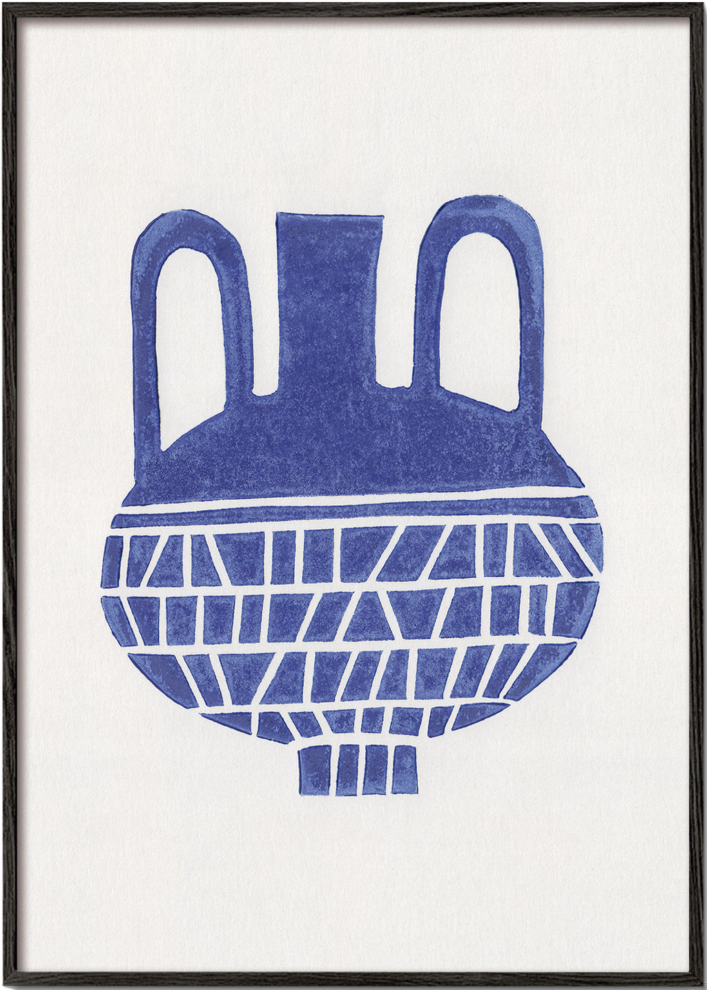 Linocut Vase #6