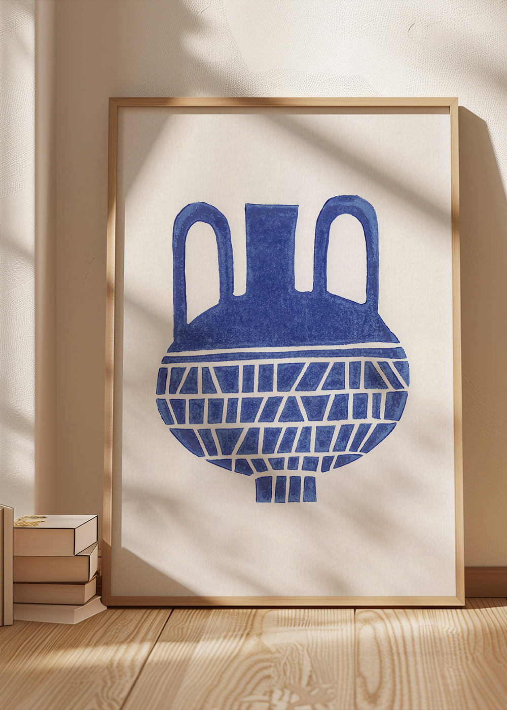 Linocut Vase #6