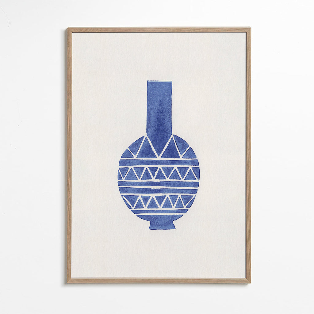 Linocut Vase #8
