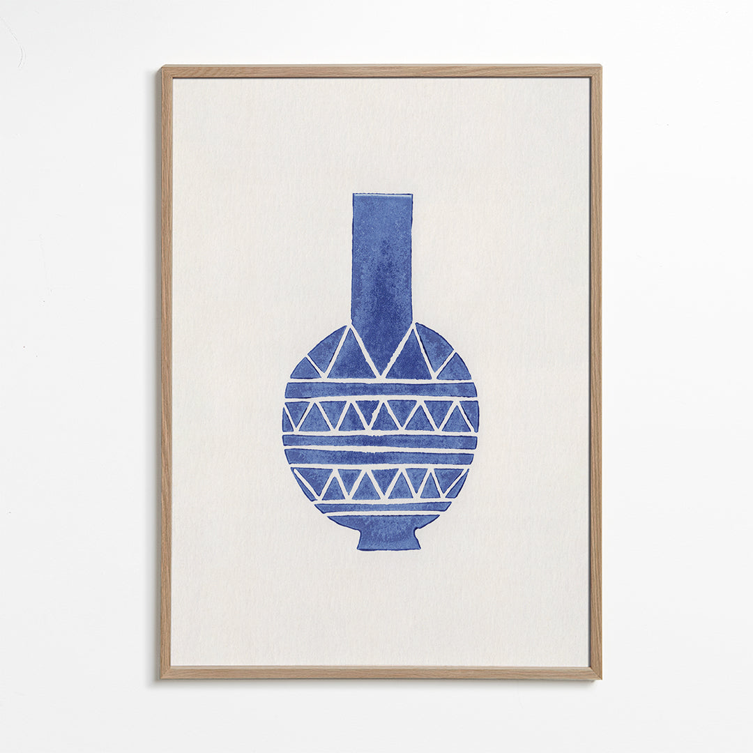 Linocut Vase #8