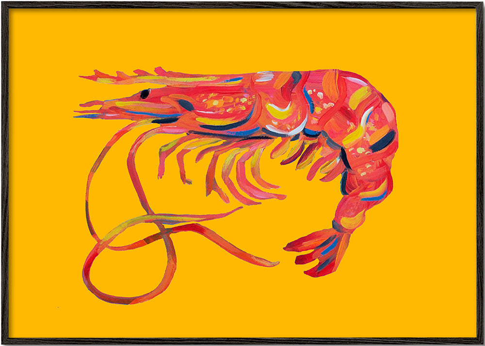 Prawn On Yellow
