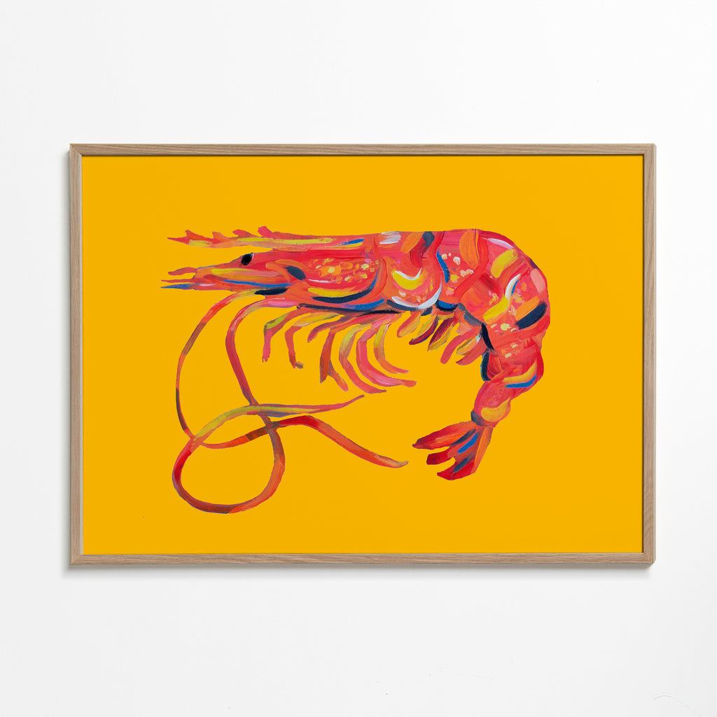 Prawn On Yellow