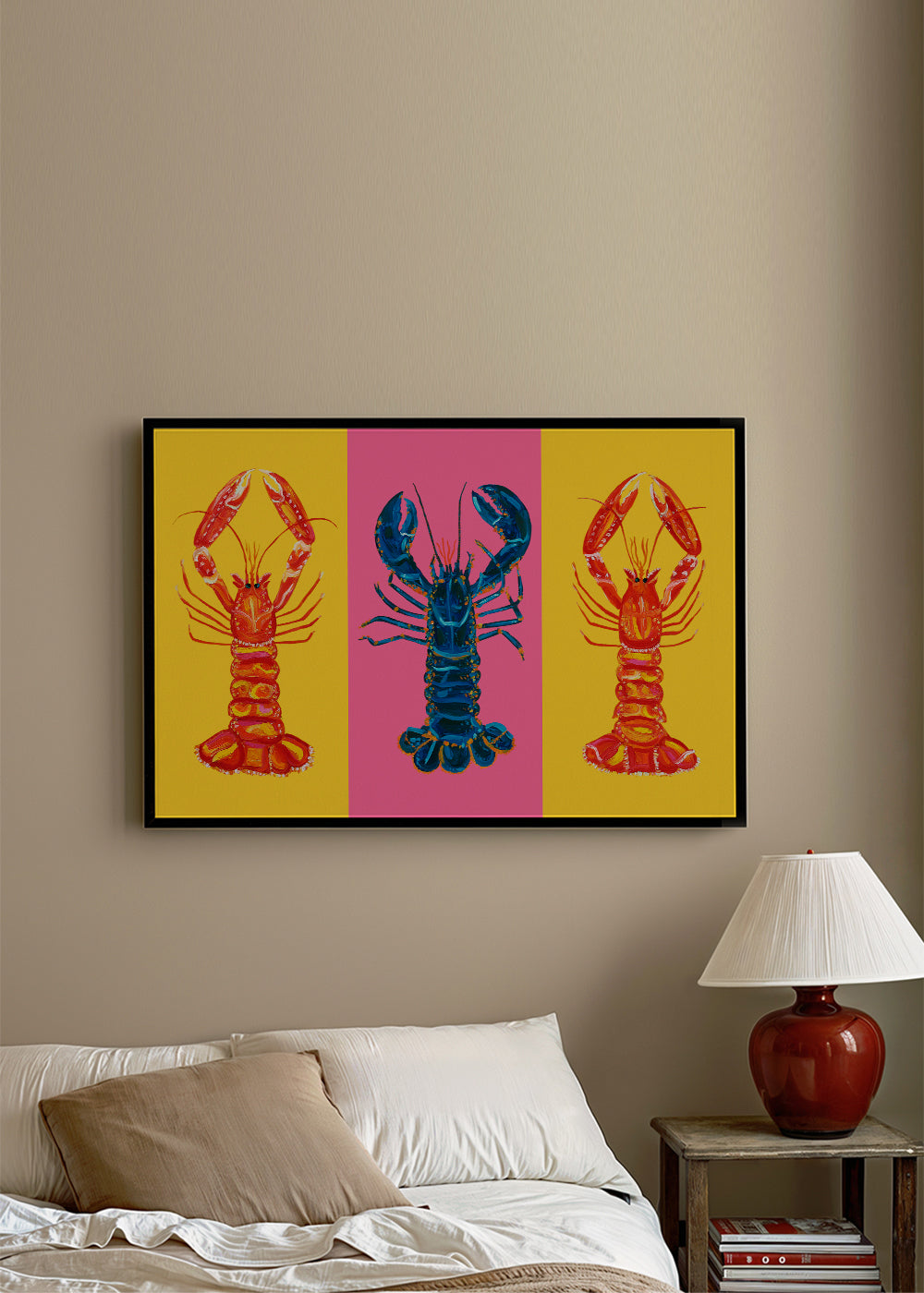 Lobster Langoustines Pop Art 2