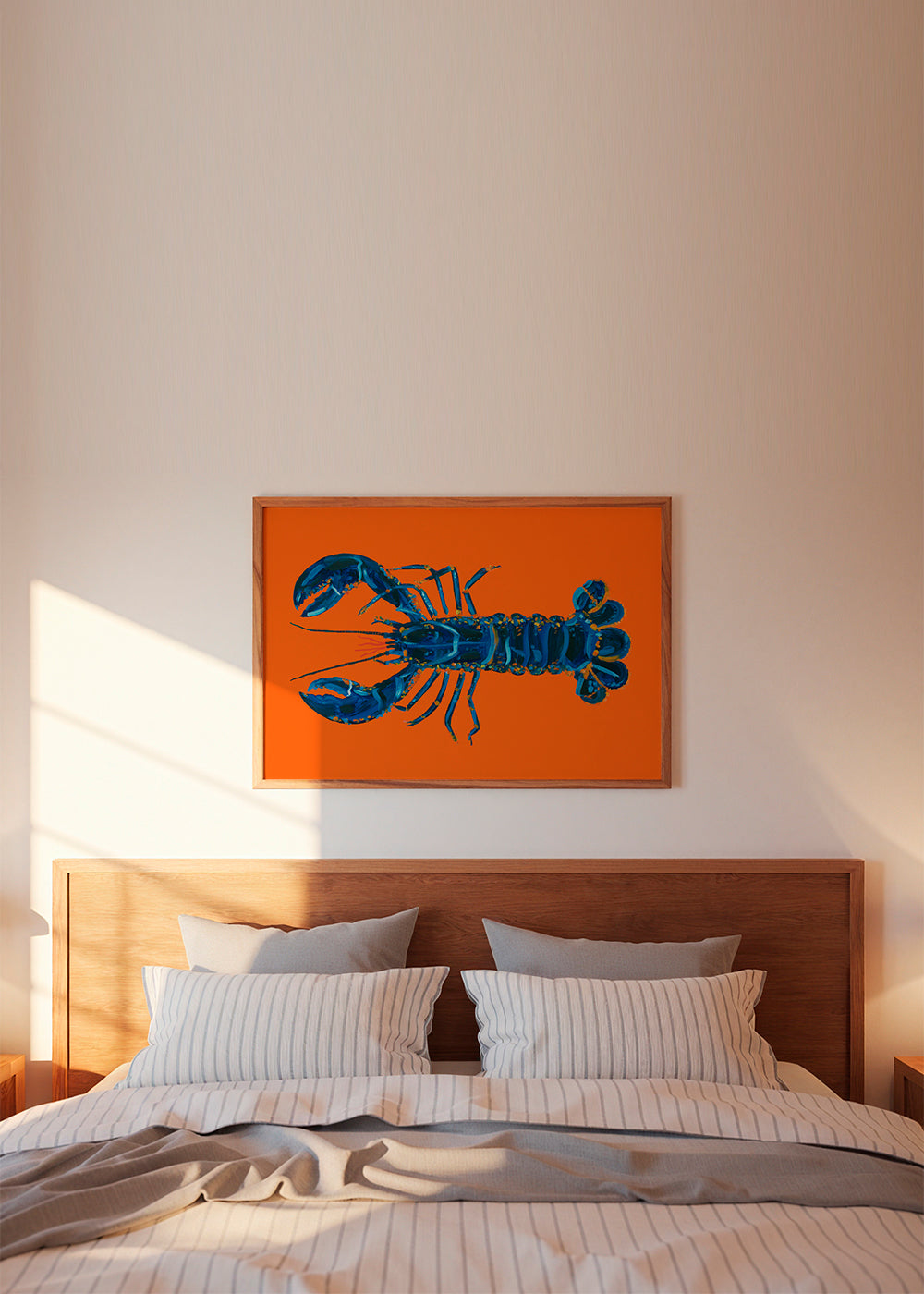 Lobster On Orange