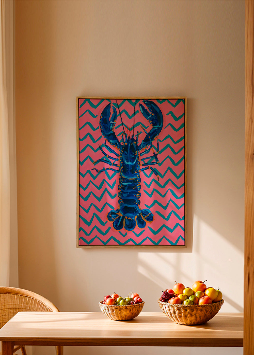 Lobster On Zigzag