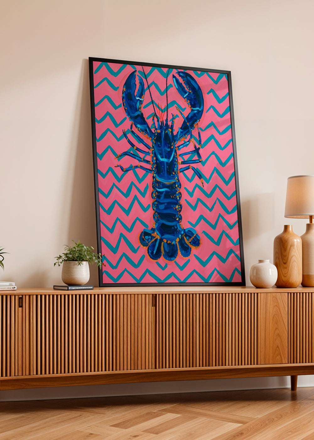 Lobster On Zigzag