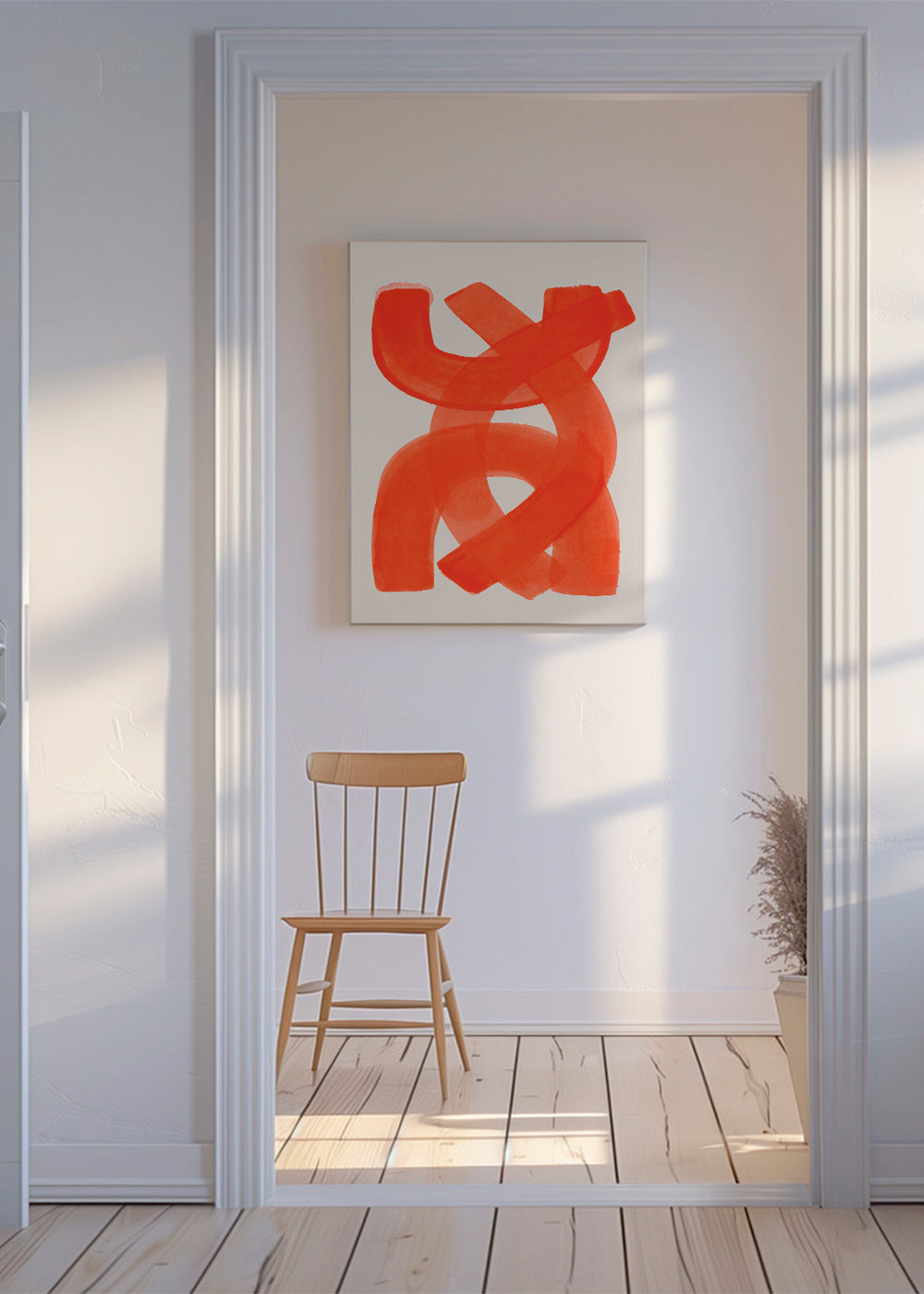 Orange Strokes
