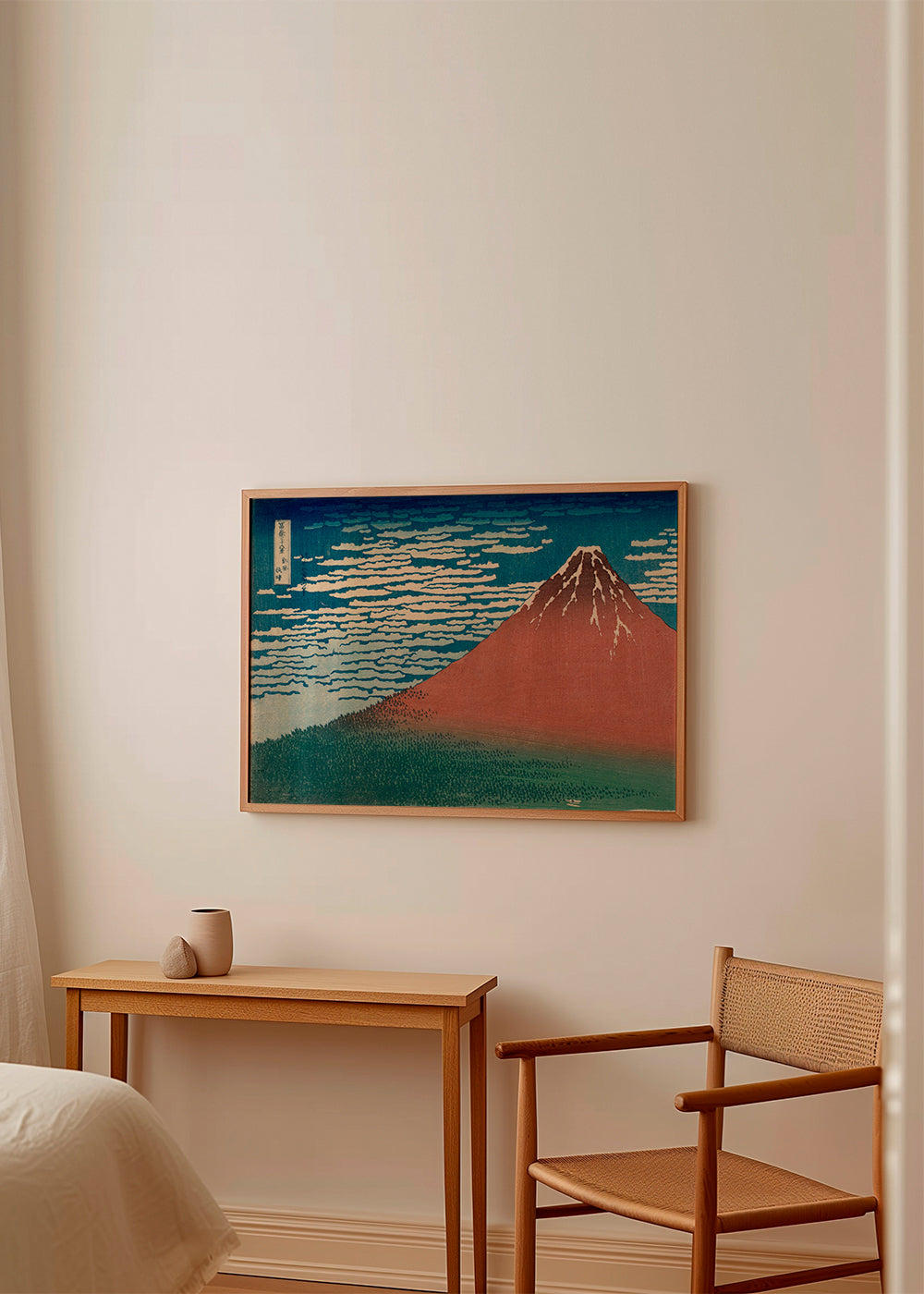 Red Fuji - Katsushika Hokusai