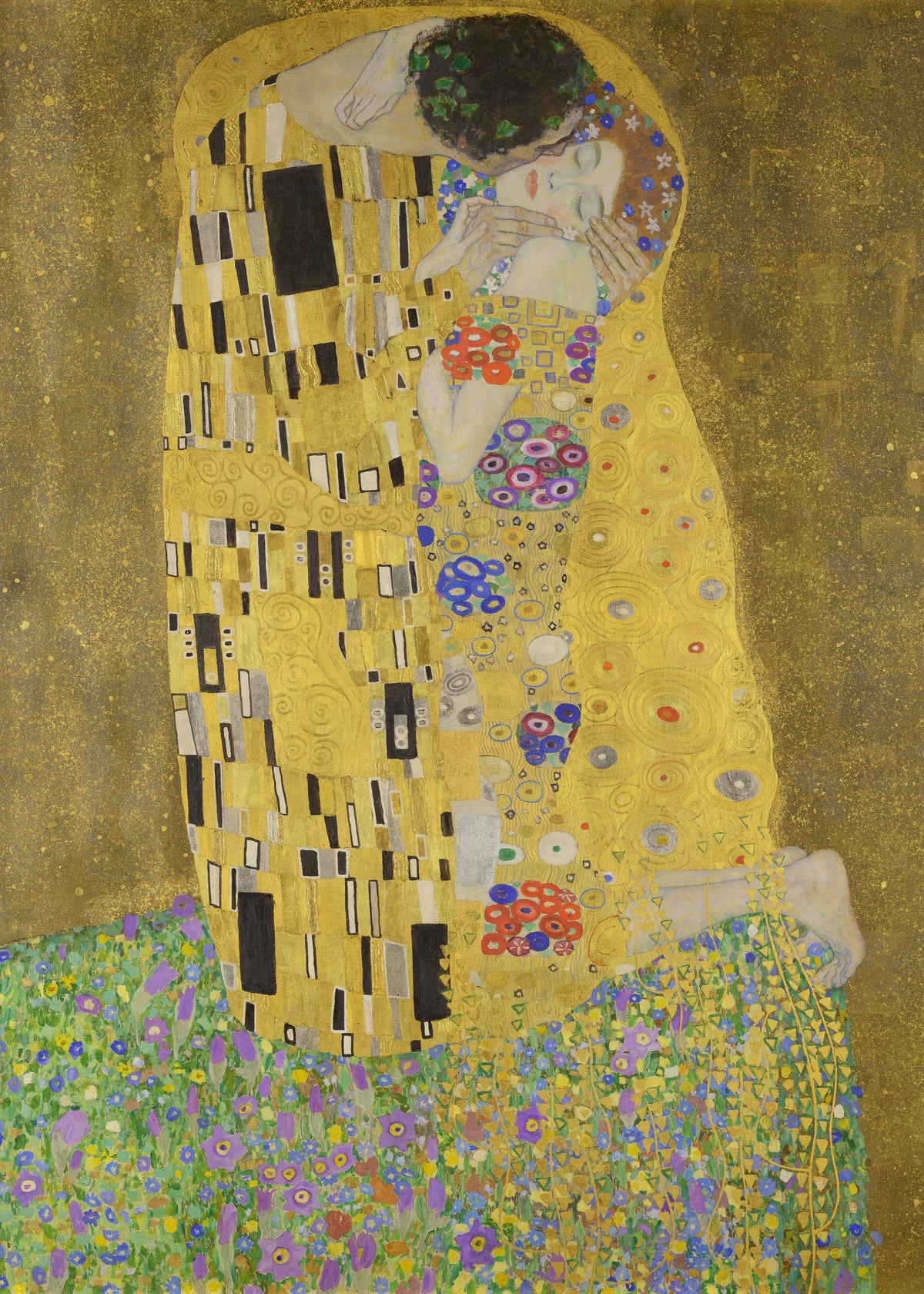 The Kiss - Gustav Klimt - Unframed art print