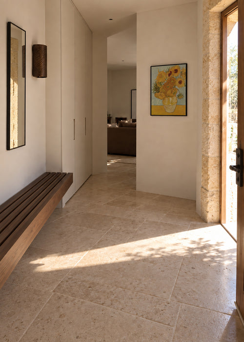 The Sunflowers - Van Gogh - Framed poster in an interior